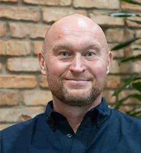 Porträtt av Daniel Larsson