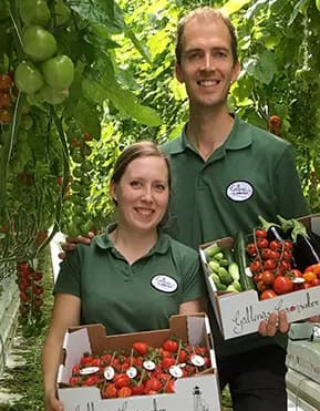 Anette och Peter, Gällenäs Grönsaker