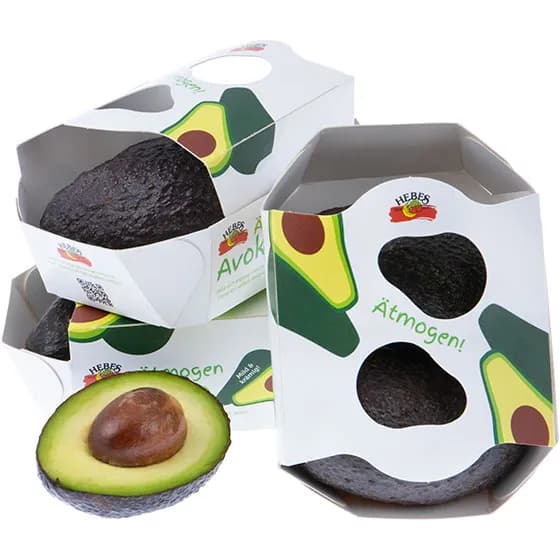 Hebe Ätmogen avokado i pappförpackning, 2-pack